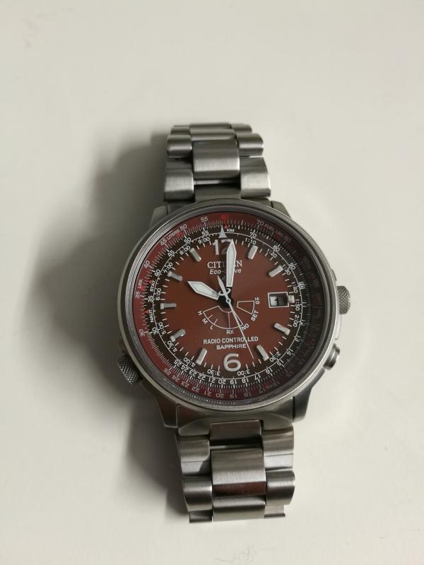 Venduto Vendo Citizen Pilot Titanio