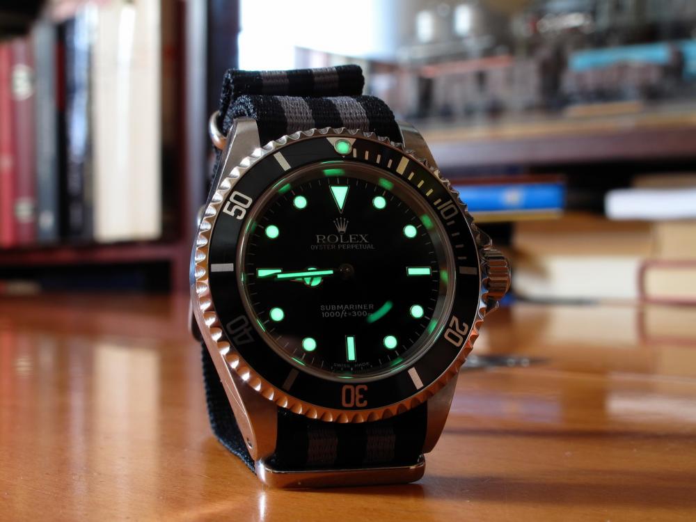 Rolex non si illumina al buio hotsell