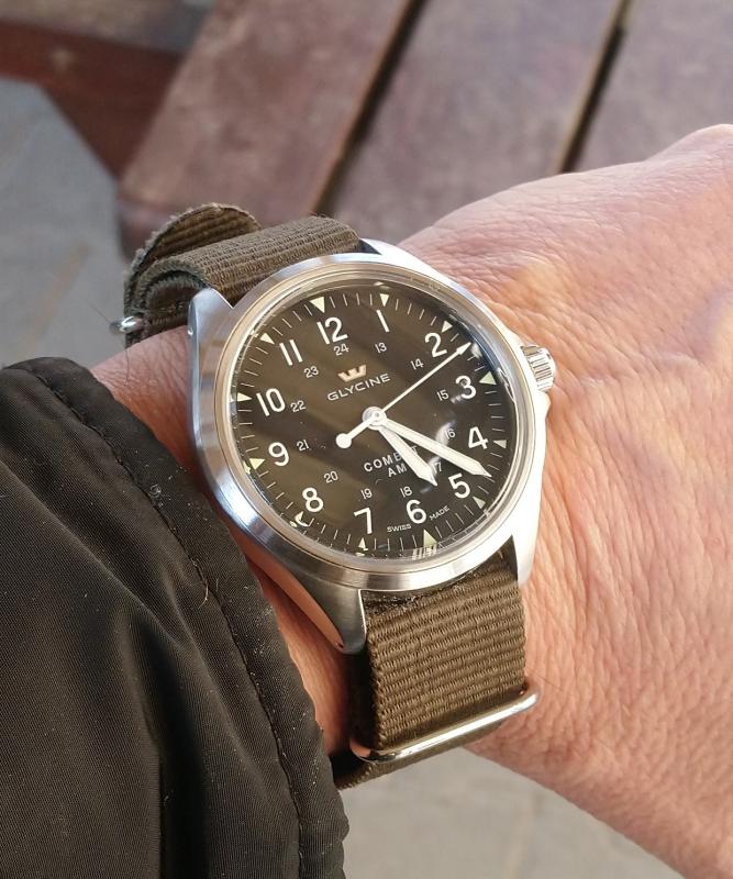 Glycine combat 7 best sale vintage