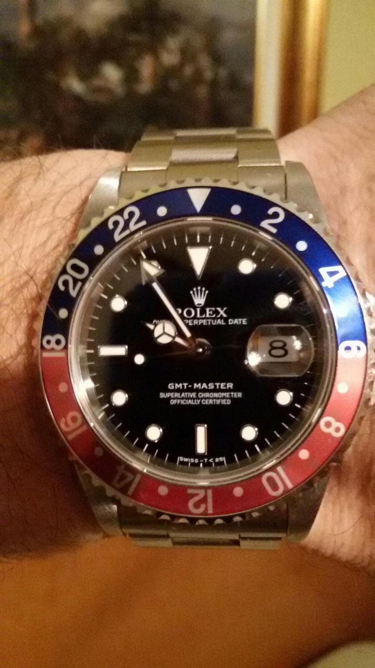 Scelta tra Rolex GMT 16700 e GMT II 16710 stick dial seriale Z