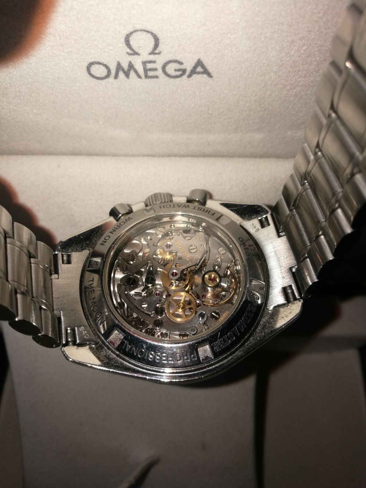 Originalit garanzia Omega Speedmaster Moonwatch ref 3572.50