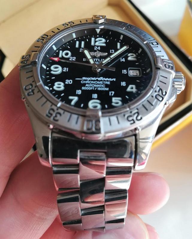 Vendo Breitling Superocean 1500mt Ref. A17360