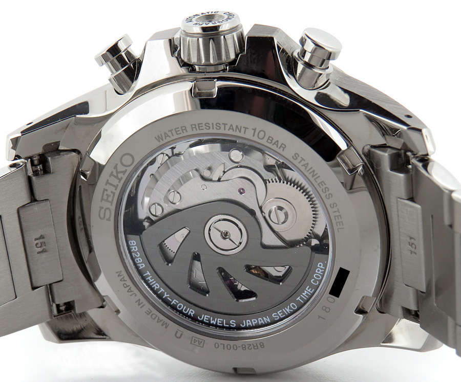 Seiko cal. 8R28 Movimento integrato a ruota e colonne