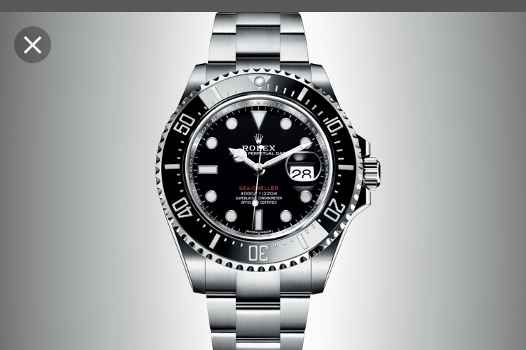 Rolex sea dweller 126600 red