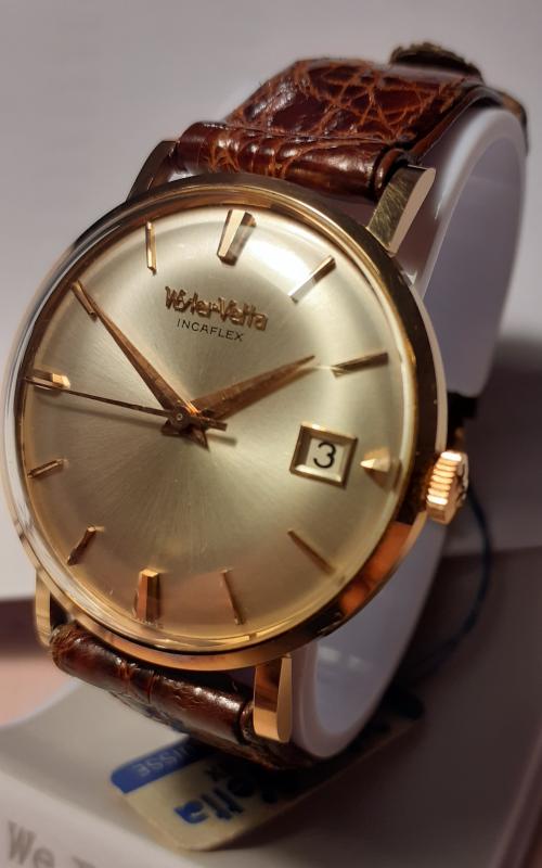 Orologio wyler vetta oro anni 60 on sale