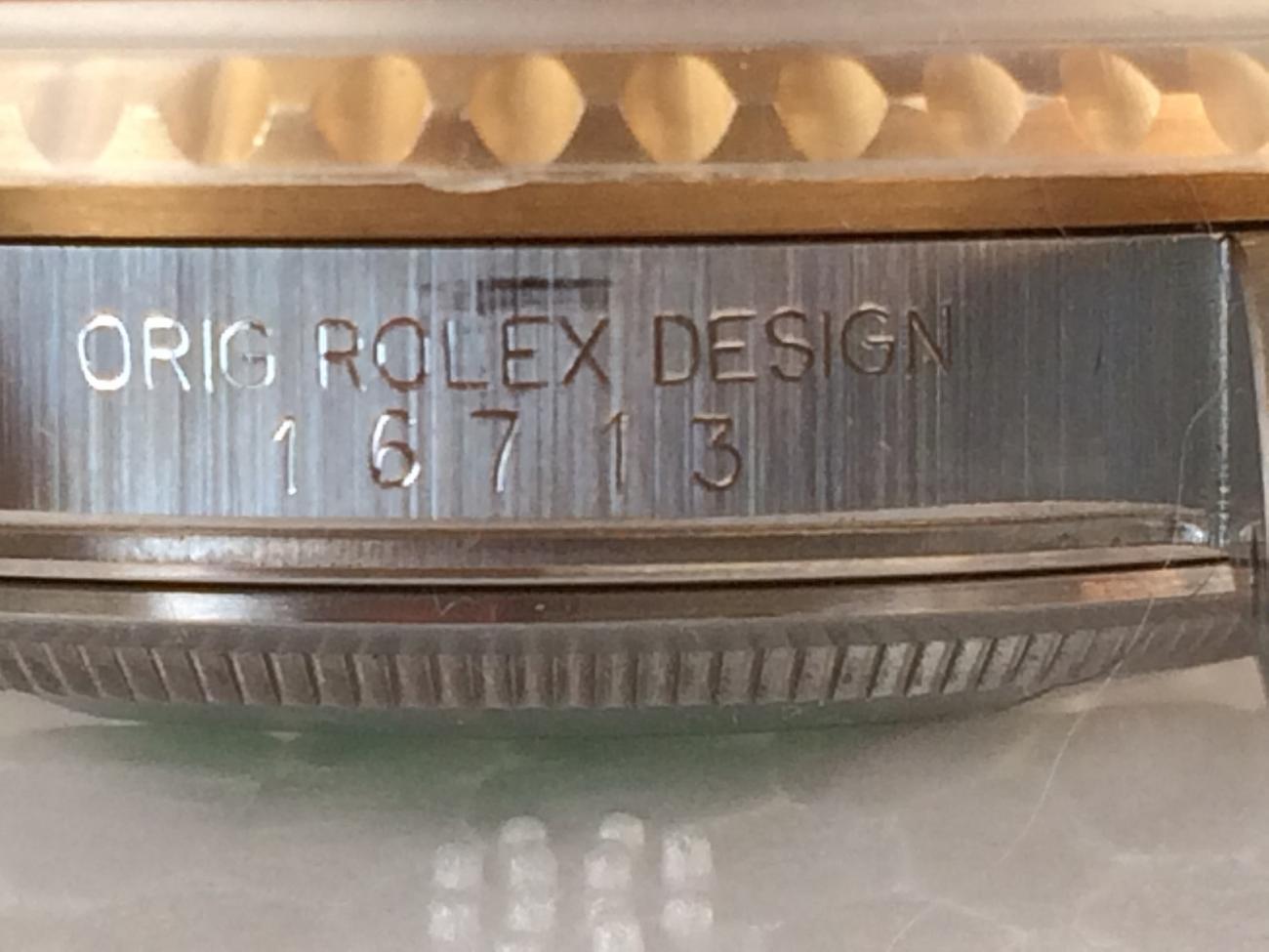 Rolex 16713 parere su seriale inciso su cassa pagina 2