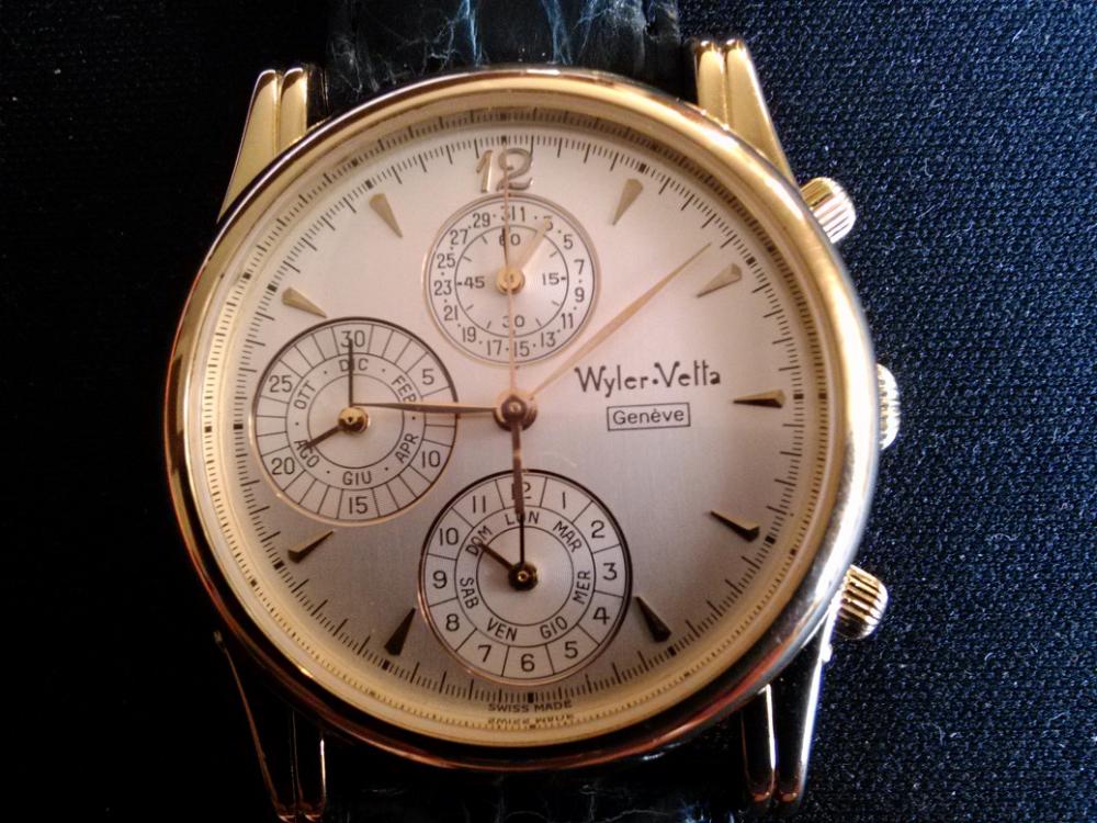 Wyler vetta clearance cronografo anni 90