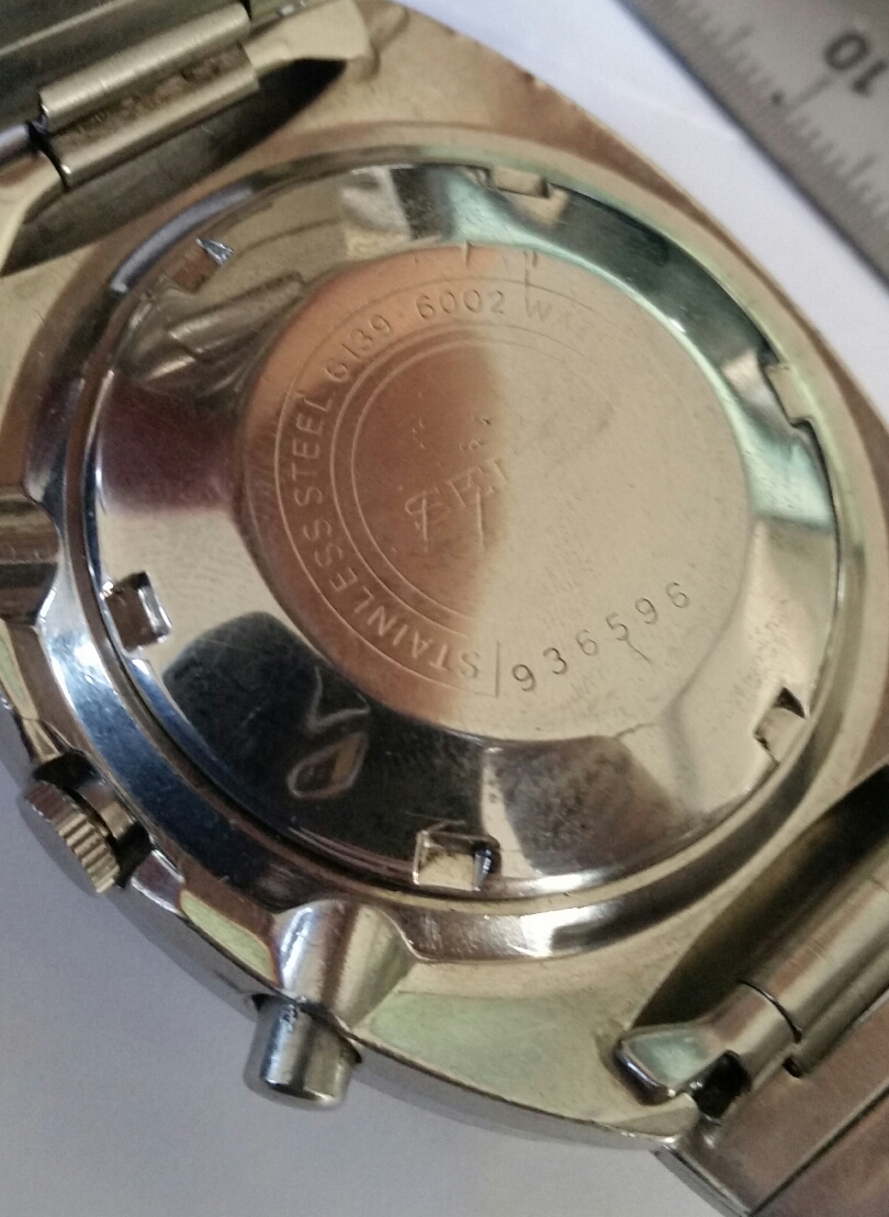 Seiko - Pepsi Pogue Chronograph - 6139-6002 - Men - 1970-1979 In - Foto 9