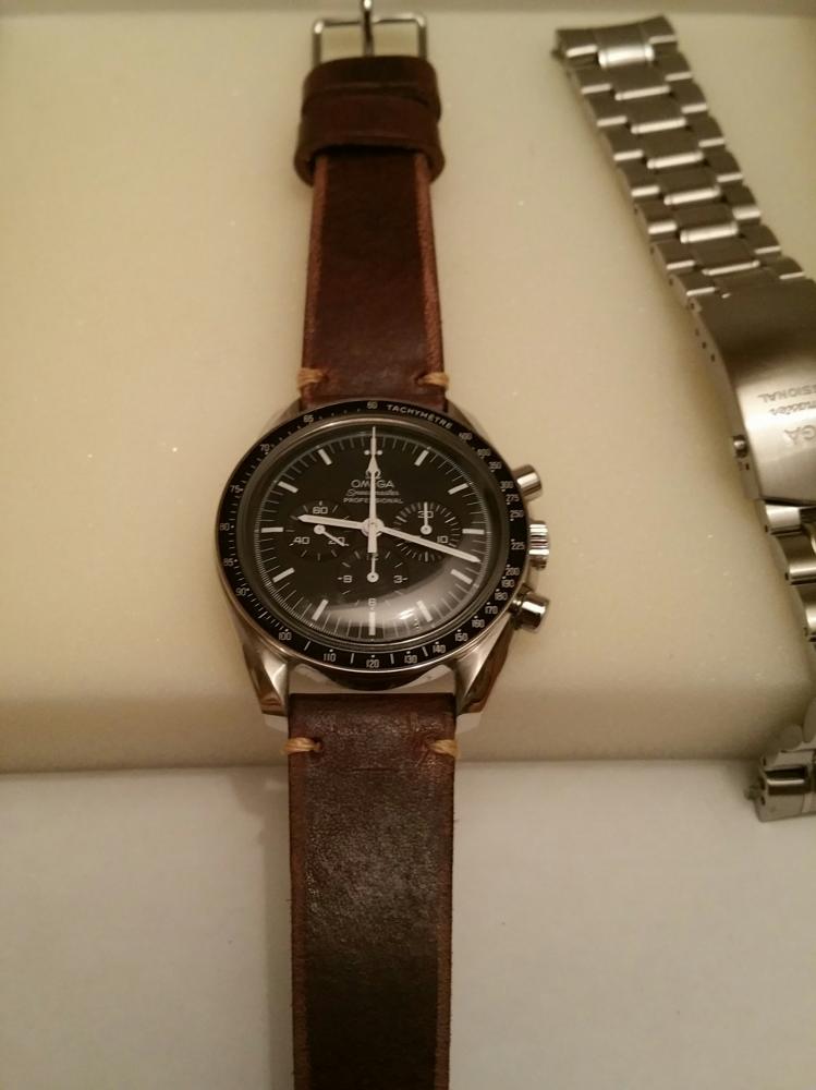 Cinturino in pelle cheap per omega speedmaster