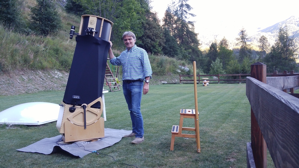22. Finito un telescopio da 40cm di apertura e 176