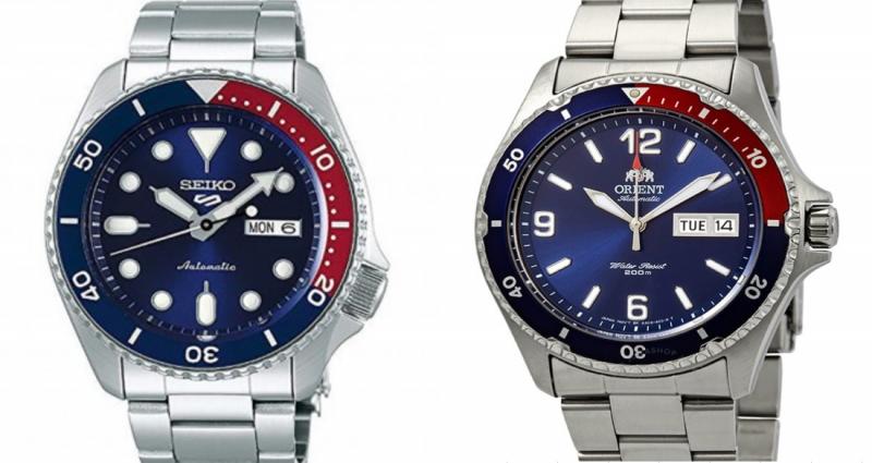 Seiko 5 hotsell vs orient mako