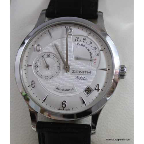 Zenith Elite con riserva di carica. Ma che calibro monta?