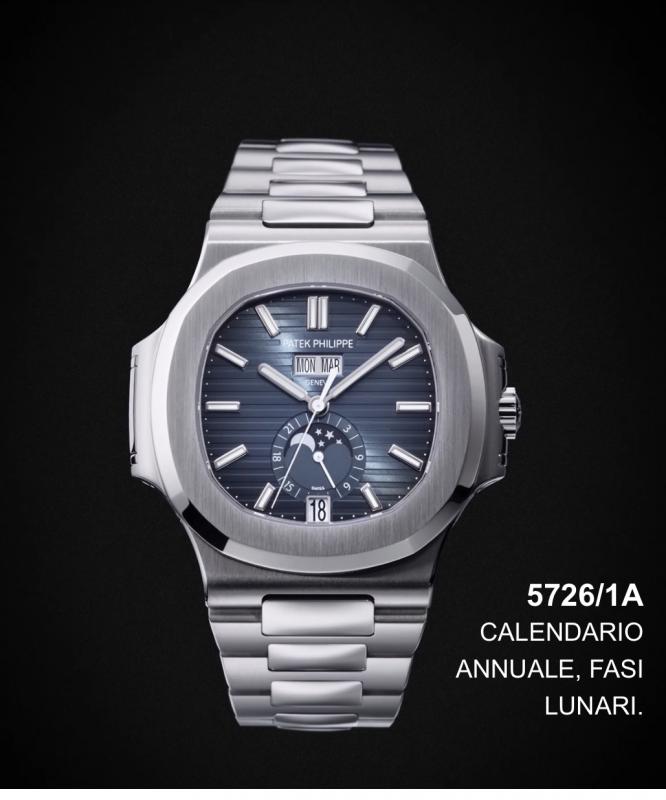 patek 5726 blue