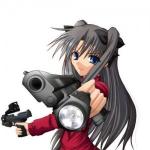 #gun#anime#girl