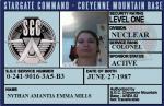 Stargate comand id card