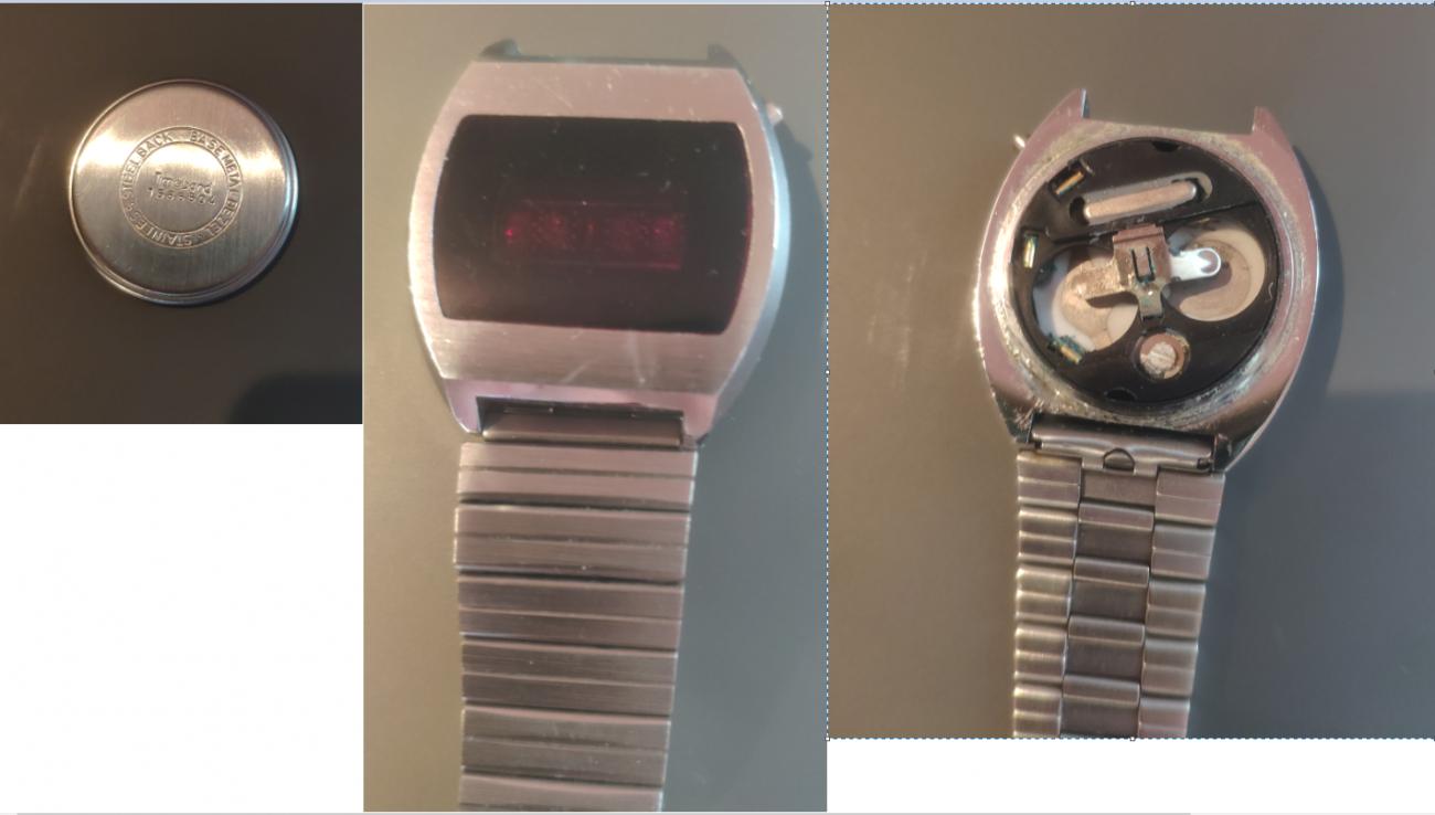 Timeband led watch outlet