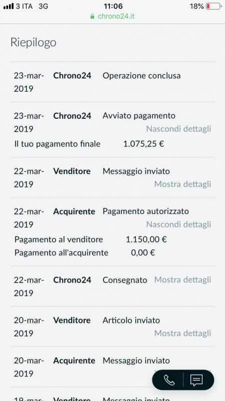 Acquisto \u003ecommissioni vendita chrono24 Grande vendita - OFF 76%