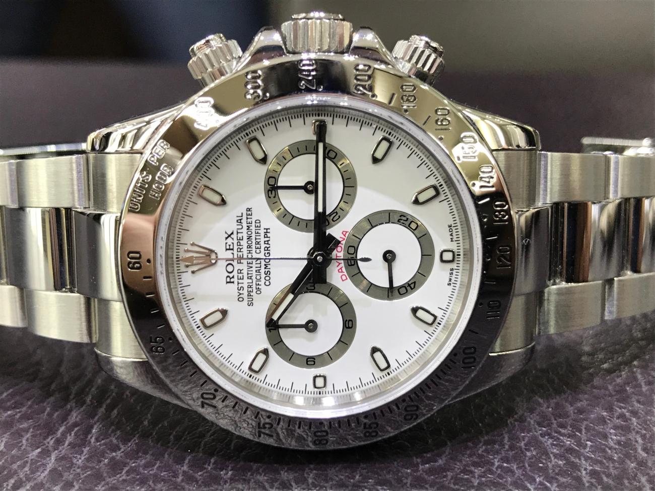 Rolex 116520 seriale F49. Valutazione coevità dial