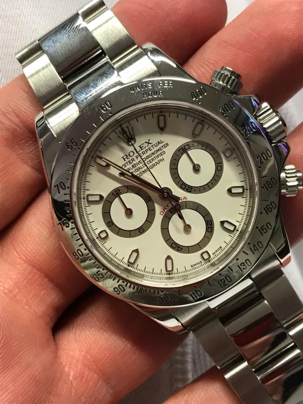 Rolex Daytona 116520 chroma + conguaglio per Daytona 116520 ser. P crema :  permuta da fare ?