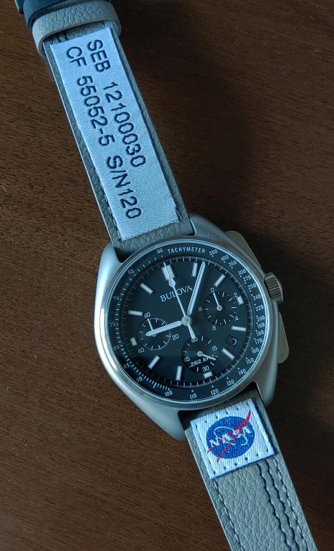 Cinturino ricambio bulova lunar pilot on sale