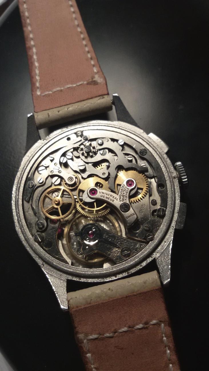 U G Unicompax Con Quadrante Inusuale Orologi Vintage