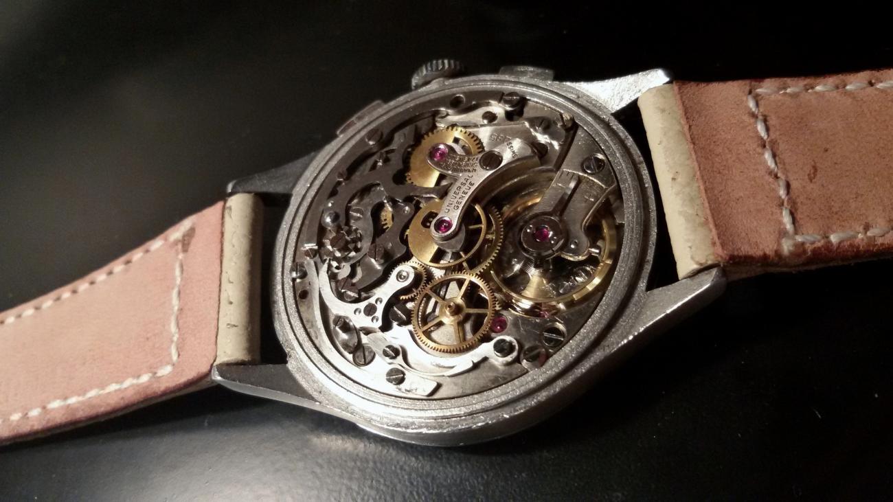 U G Unicompax Con Quadrante Inusuale Orologi Vintage
