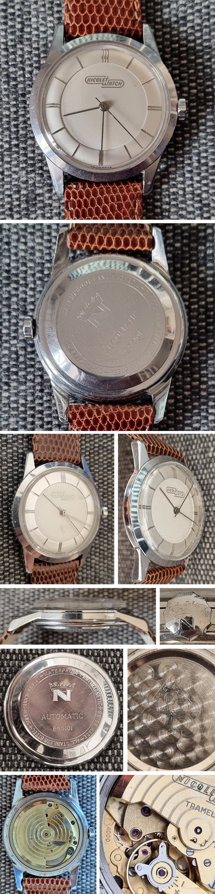 Nicolet watch storia store