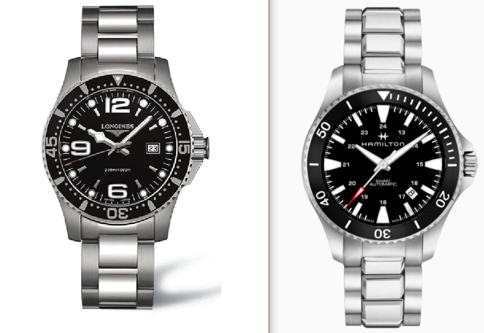 Hamilton Khaki Navy vs Longines Hydroconquest Quarzo consiglio acquisto