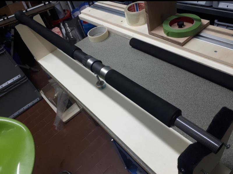 Kit Impugnatura In EVA Per Canna Da Pesca &ndash; Manico Di Ricambio Universale, Nero, Nuovo