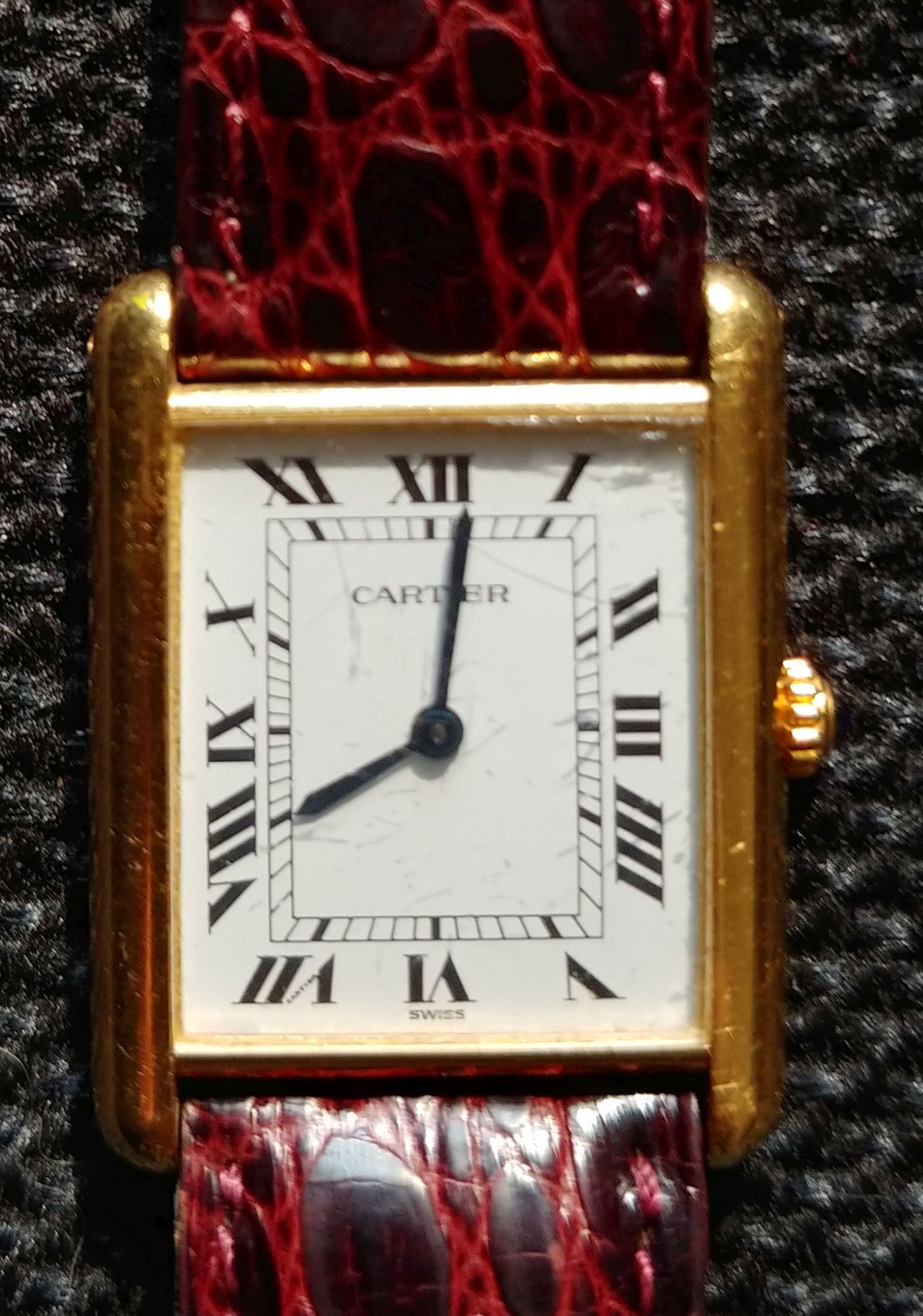 Cartier Tank quartz consigli riparazione