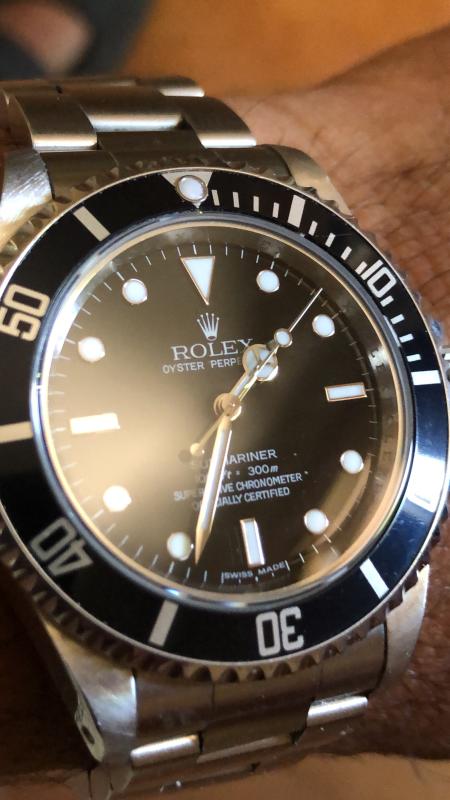 Rolex Submariner 14060 cosc RRR vetro senza serigrafia