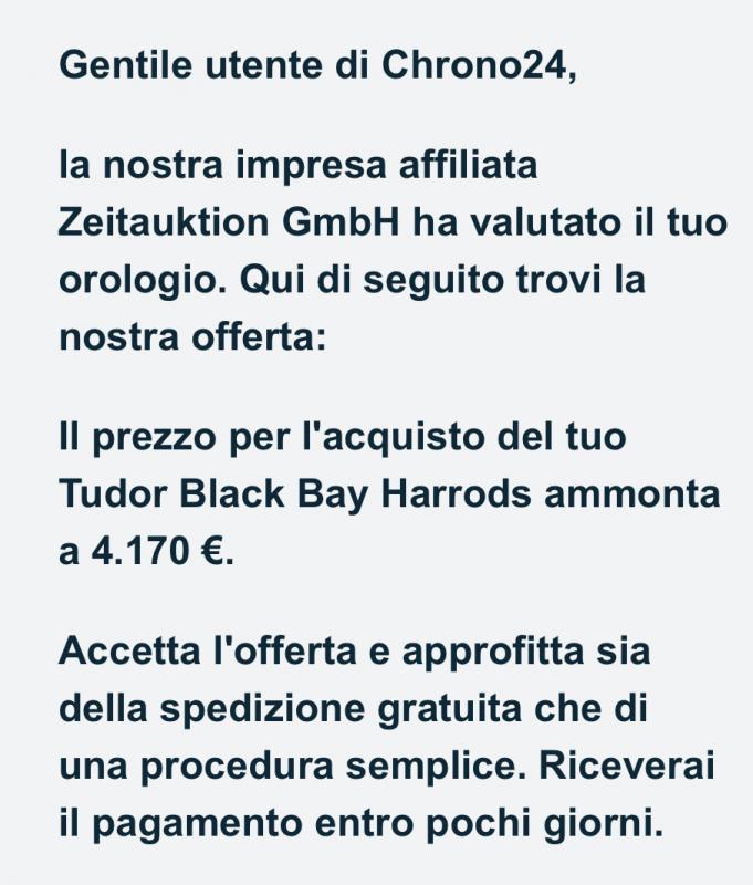 Chrono24 commissioni outlet
