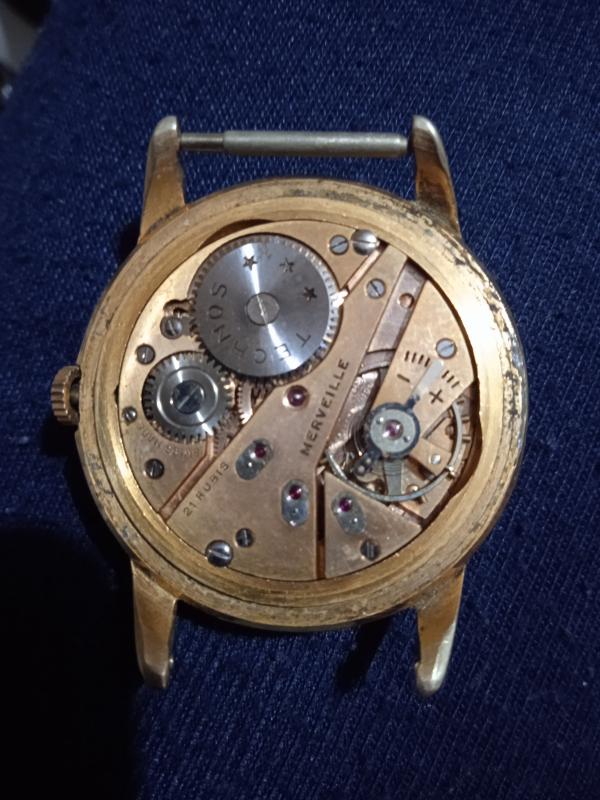 Orologio technos 21 rubis oro top