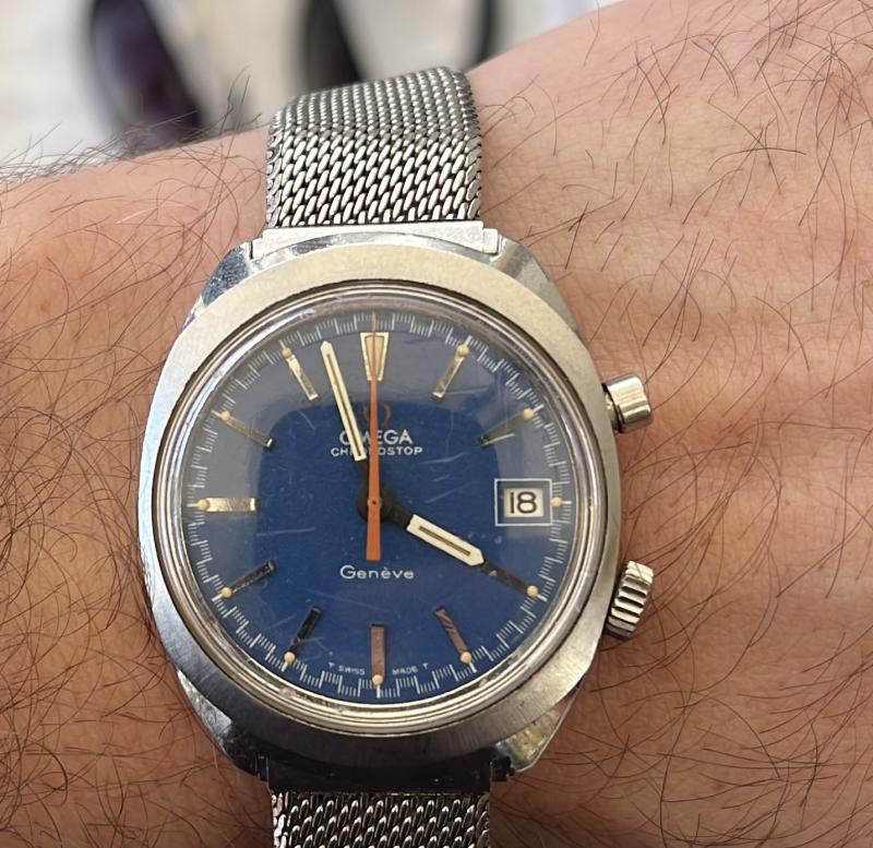 Omega chronostop valore discount