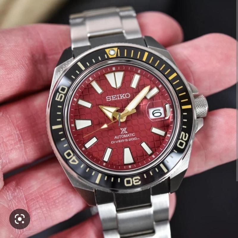 Seiko samurai Shu Iru rosso vermiglio tengo o restituisco
