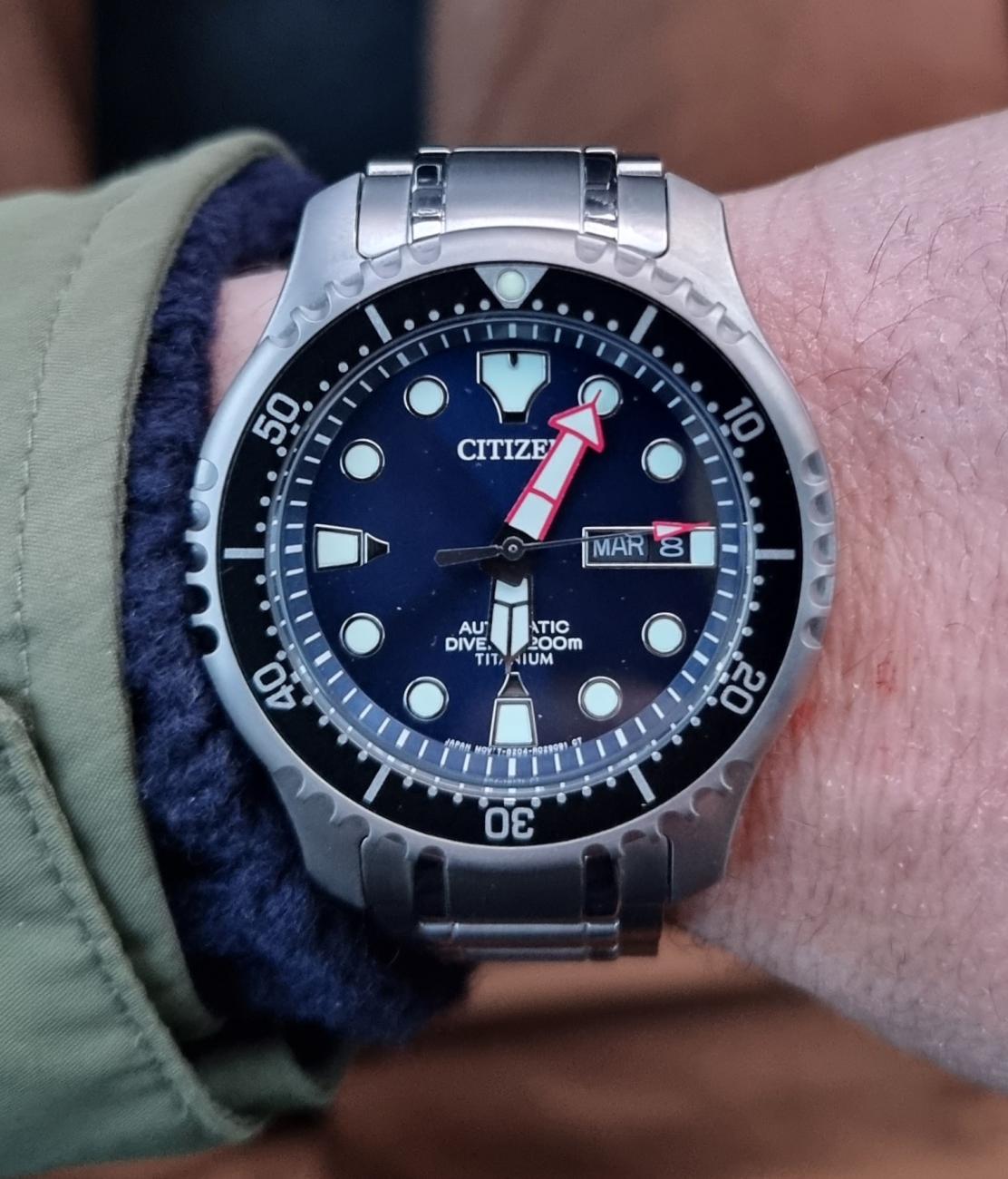 Cinturini Citizen Promaster NY0100 50M