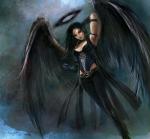 black angel, angelo nero