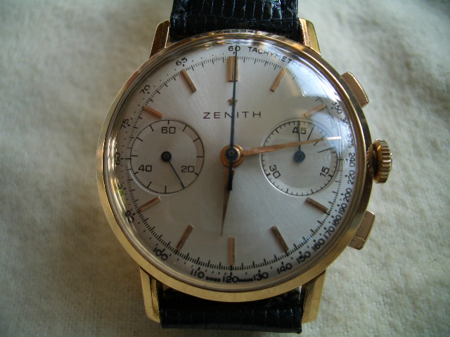 Vendo Crono Zenith oro anni 60