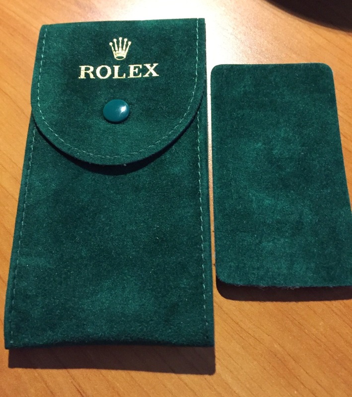 COMPRATO Cerco pochette Rolex porta orologio