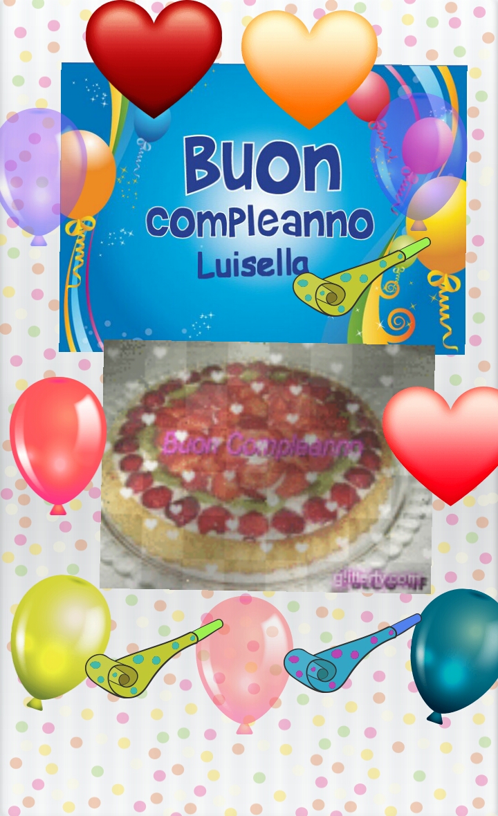 Buon Compleanno Luisella