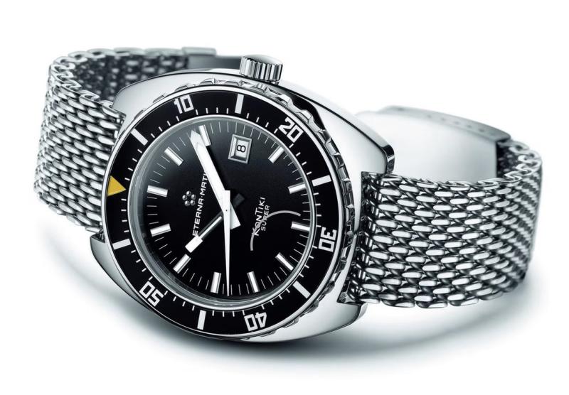 Cinturino Orologio Maglia Milanese Argento 20mm Deployante - Foto 2