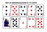test-di-memoriazzazione-di-dieci-carte-da-gioco