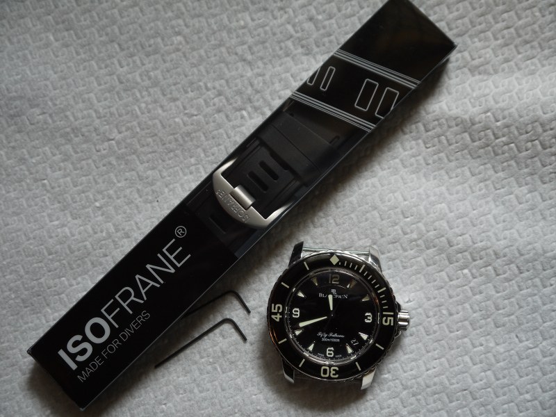 isofrane sul Blancpain Fifty Fathoms