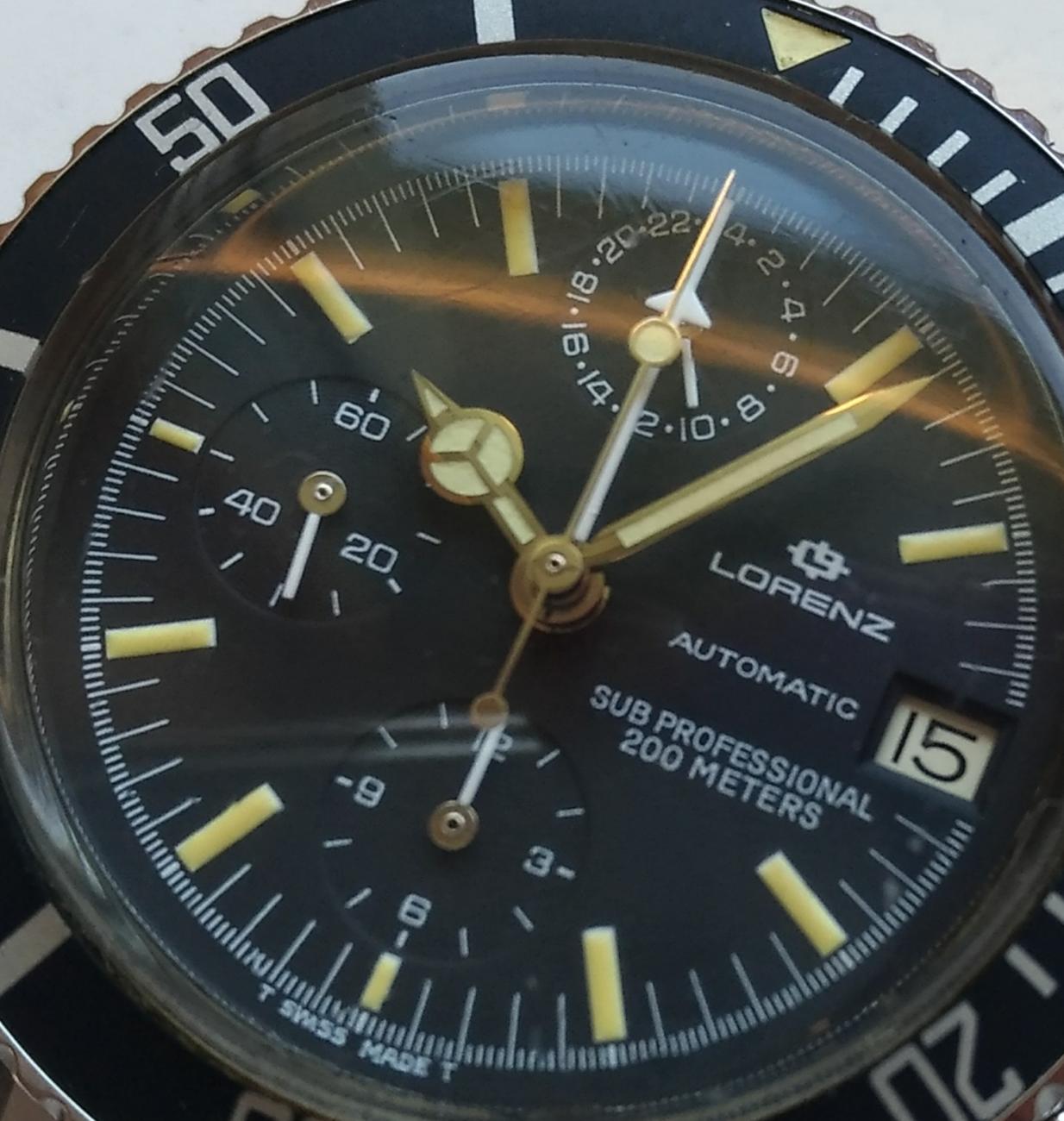 Cronografo lorenz anni 80 on sale