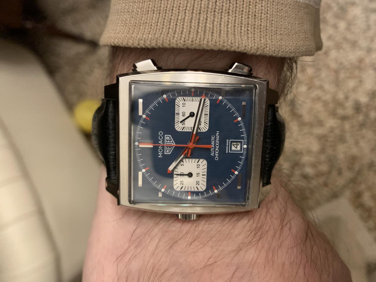 Tag Heuer Monaco Calibro 11 Steve McQueen iconico