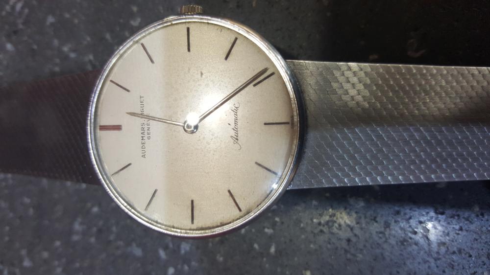 Vendo Audemars Piguet automatic oro bianco vintage