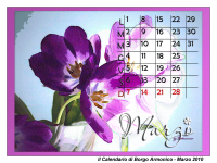 calendario marzo