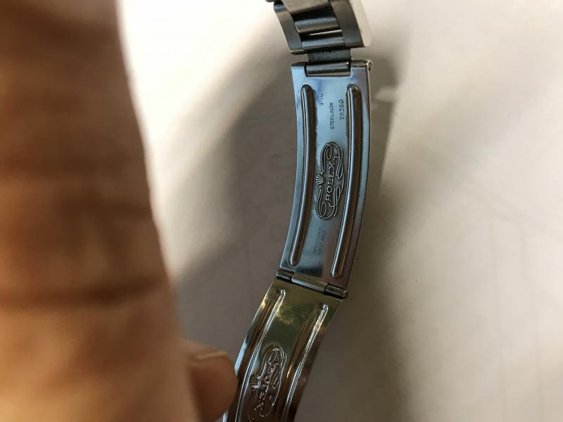 Bracciale rolex hotsell 78360 falso