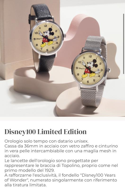 Orologio topolino swatch clearance