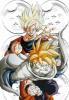 Goku e Gohan super Saiyan241